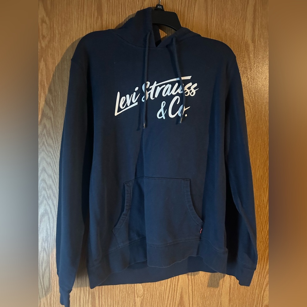 Levi's Men's Deep Blue Hoodie